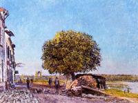 Sisley, Alfred - Chestnut Tree at Saint-Mammes